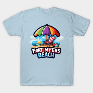 Fun in the Sun at Fort Myers Beach, Florida T-Shirt